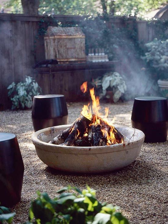 16 Great Patio Ideas | Outdoor fire pit, Fire pit backyard .