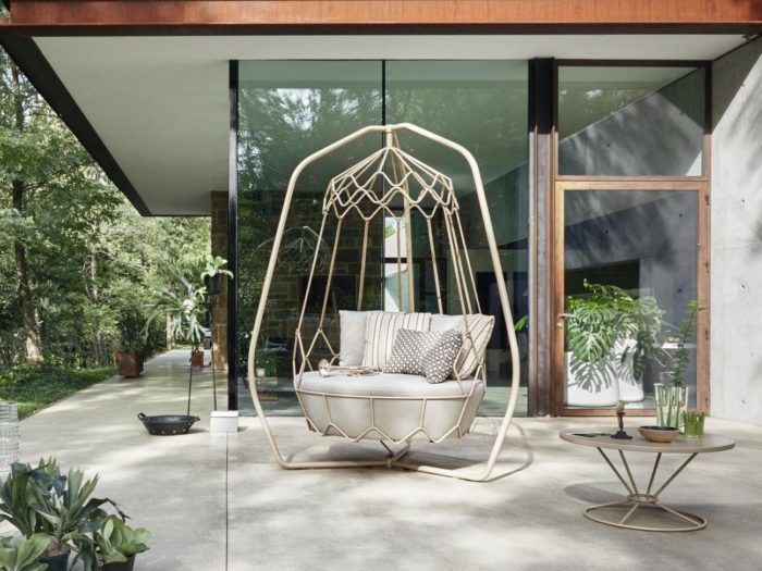 Gravity, The Roberti Rattan Outdoor Swing Sofa Design | Swinging .