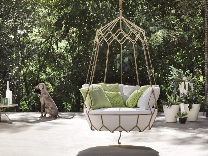 Gravity, The Roberti Rattan Outdoor Swing Sofa Design | Sofa .