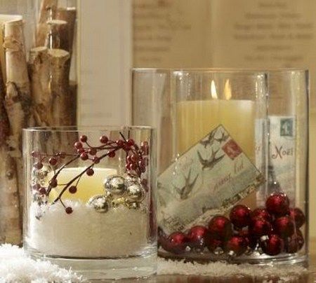 Χριστουγεννιάτικες ιδέες με κεριά και κηροπήγια | Christmas candle .