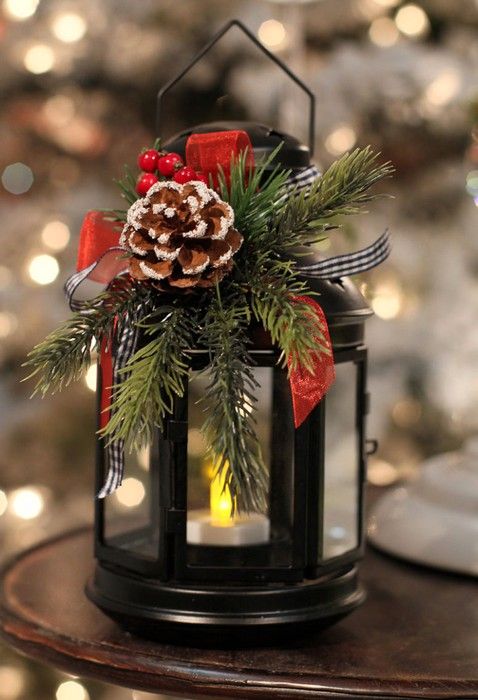 47 Amazing Christmas Lantern Decor To Brighten Up Your Home in .