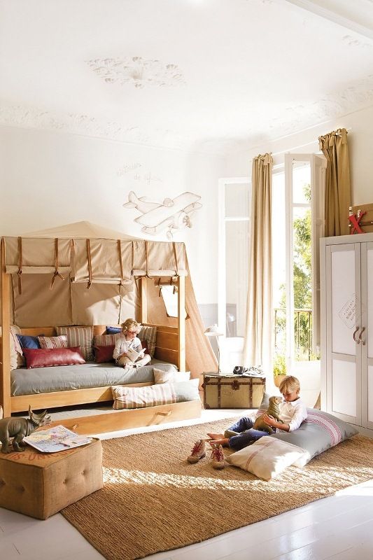 Amazing Kid's Room Design In Calm Shades | Kids bedroom .