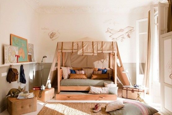 Wonderful Calm Shades Design For Kid's Room | Cool kids bedrooms .