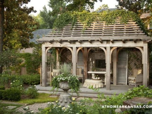Amazing Old European Style Garden And Terrace Design | Pergola .