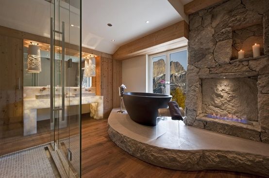 35 Amazing Raw Stone Bathroom Design Ideas | Natural stone .