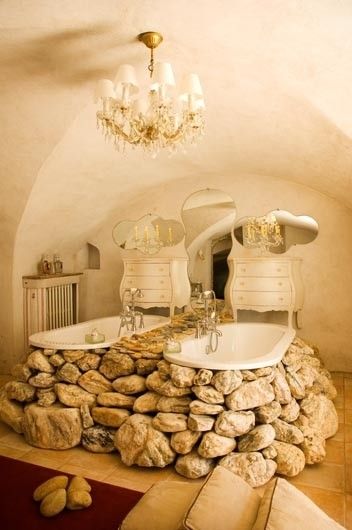 35 Amazing Raw Stone Bathroom Design Ideas | DigsDigs | Stone .