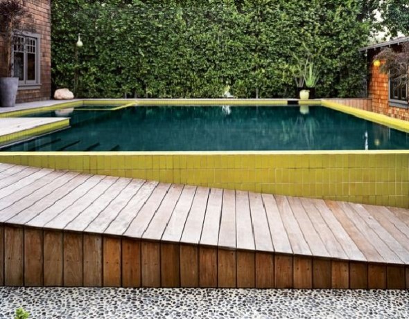 Amazing Lifted Pool Designed In Retro Style | modernhol
