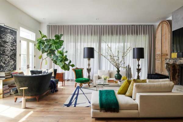 Designer Janet Gust's Galleria-area home whimsically blends .