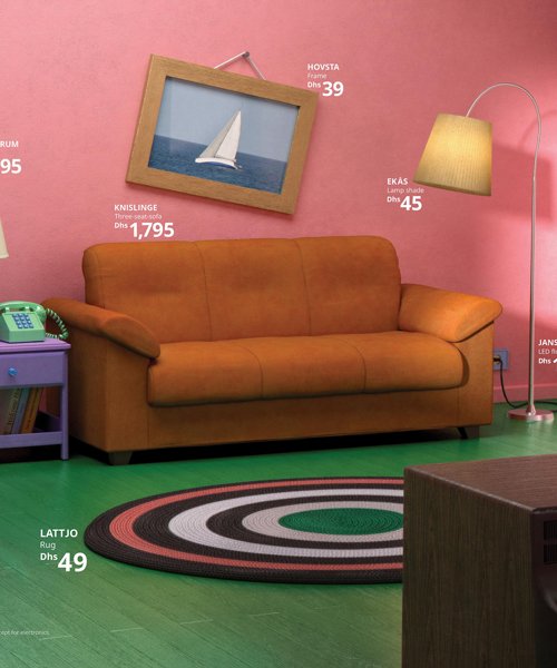 IKEA recreated the simpsons couch, friends apartment and stranger .