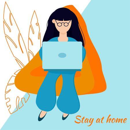 Stay At Home, Create Comfortable Conditions For Online Work .