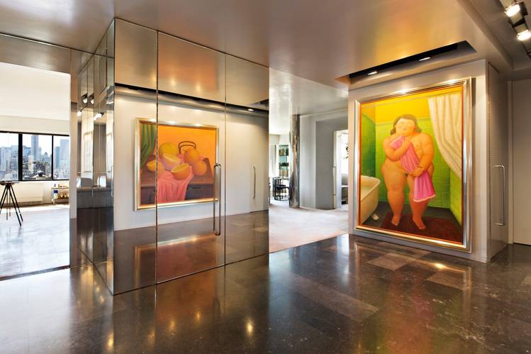Fernando Botero Lists New York Home and Art Studio - W