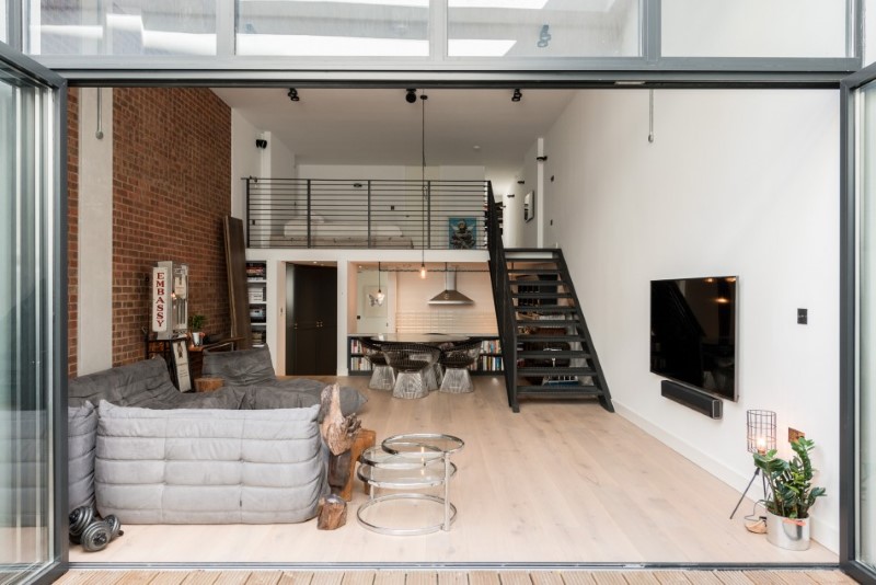 Loft Apartments with an Industrial Factory Feel in Northbourne, Lond