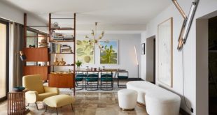 Mid-Century Modern Apartment With Riviera Touches - DigsDi