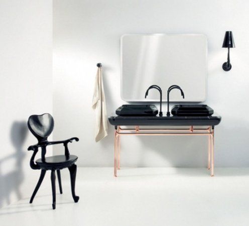 Chair Bathroom art deco style with luxury furniture | Art deco .