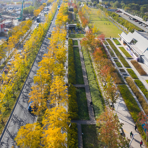 Sasaki - Xuhui Runway Park, an innovative urban revitalization proje