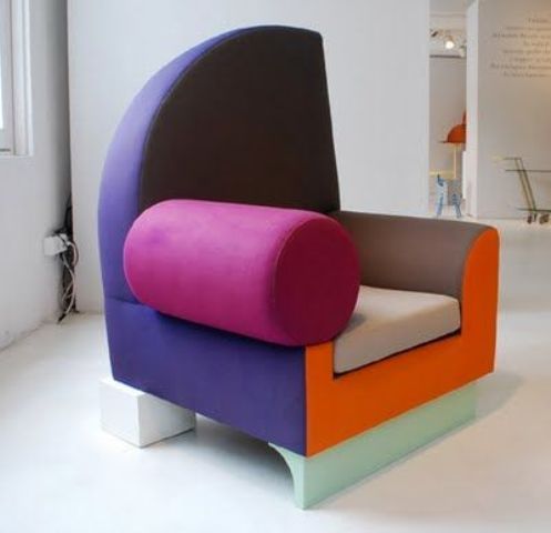 50 Awesome Creative Chair Designs (With images) | Memphis design .