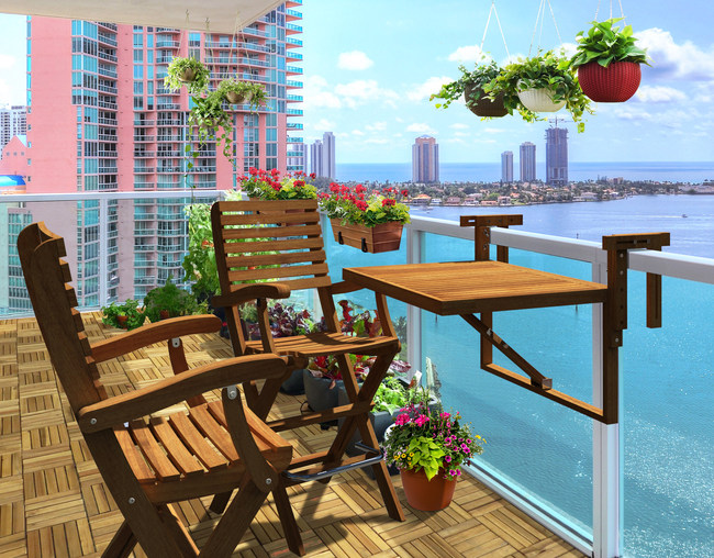 Awesome Balcony Living - Scandinavian Desi
