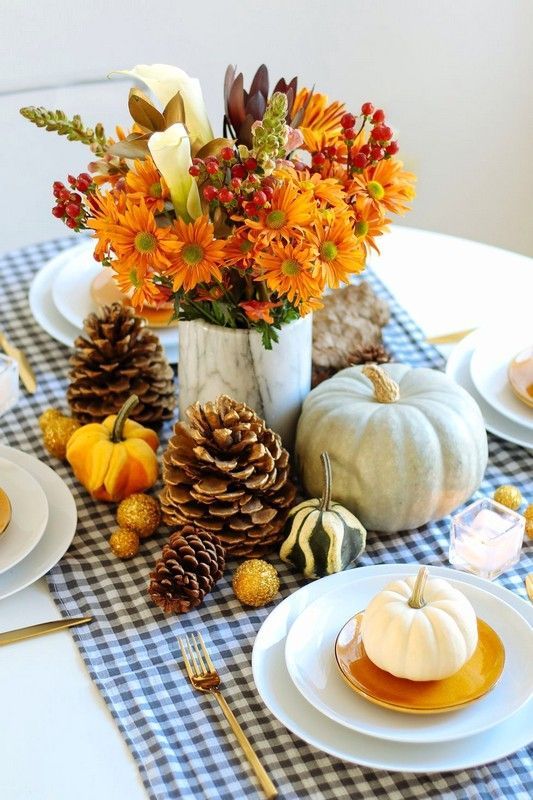 38 Awesome Thanksgiving Centerpiece Decor Ideas on a Budget .