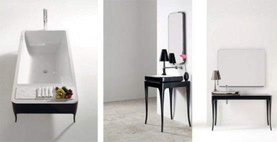 Bathroom Furniture With Glamour Touch Of The 30s - DigsDi