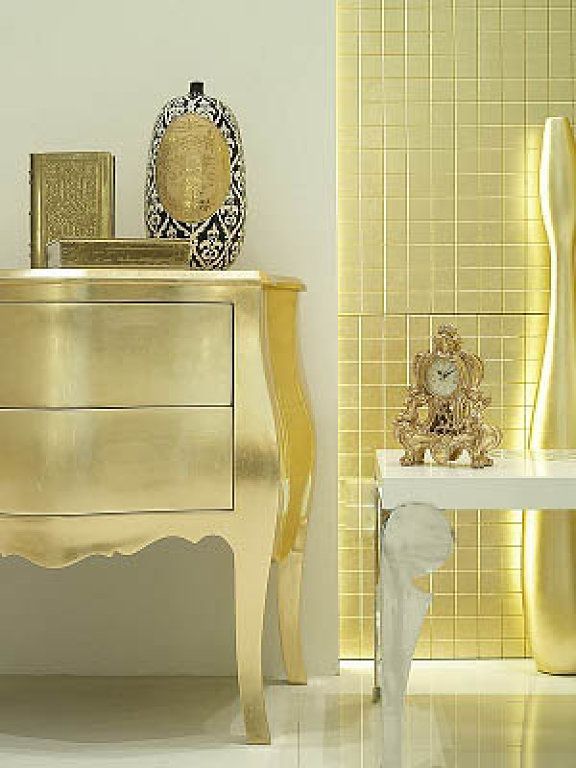 30 Glamorous Interiors with Golden Touch | Gold home decor, Gold .