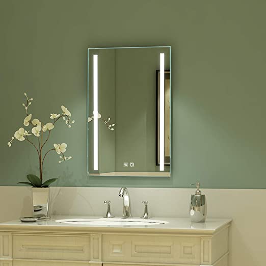 Amazon.com: ExBrite LED Bathroom Mirror, 20 x 30 inch, Anti Fog .
