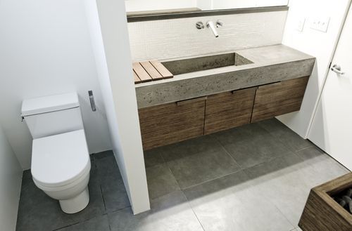 Concrete Sinks for the Bathroom | Concrete bathroom, Concrete sink .