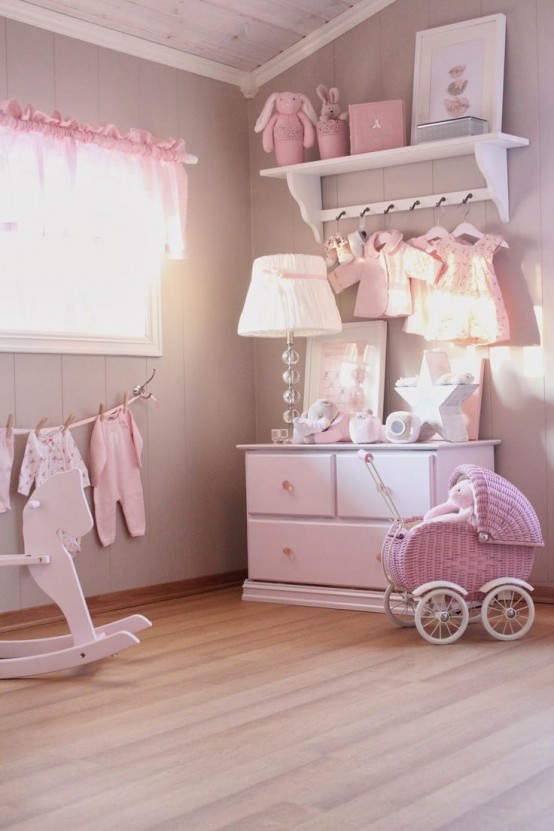 40 Beautiful And Cute Shabby Chic Kids Room Designs - DigsDi