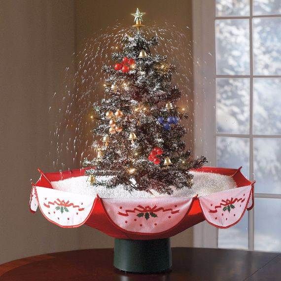 christmas-tabletop-decor-6 | Small space christmas tree, Christmas .
