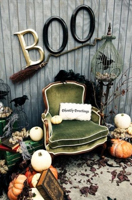 35 Beautiful Vintage Halloween Décor Ideas (с изображениями .