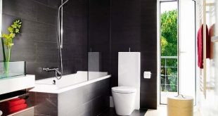 Black Bathroom Design Idea That Isn't Dark and Creepy | Diseño de .