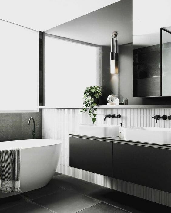 Black Bathroom Design Ideas | Big Bathroom Sh