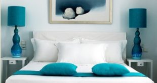 Blue And Turquoise Accents In Bedroom Designs – 39 Stylish Ideas .
