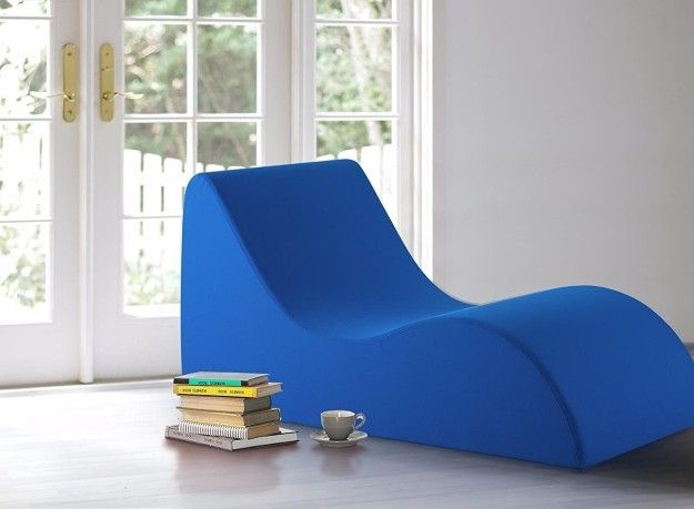 A bold lounge chair made of high-density comforting foam will earn .