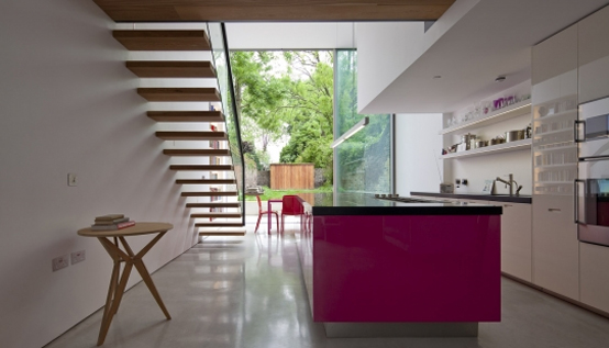 Modern Glass Cube Extension of Victorian Terraced House - DigsDi