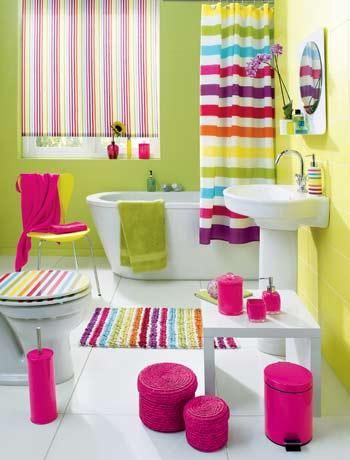 43 Bright And Colorful Bathroom Design Ideas | Girl bathrooms .