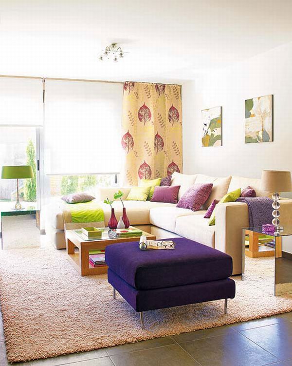 Colorful Living Room Interior Design Ide