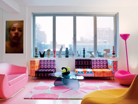 111 Bright And Colorful Living Room Design Ideas - DigsDi