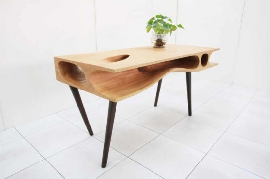 CATable: A Modern Desk For You And Your Cat - DigsDi