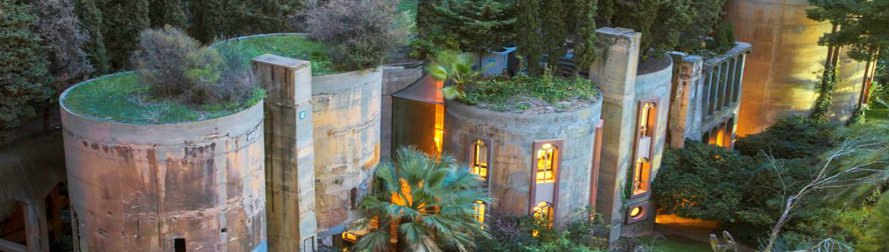 Architect turns old cement factory into incredible fairytale home .