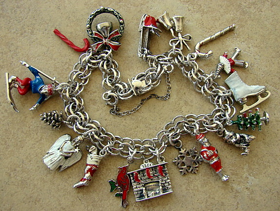 Vintage Charms Christmas in July Charm Bracelet | Vintage Charms .