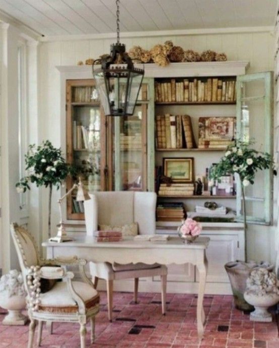 45 Charming Vintage Home Offices....Gorgeous!!! #home office .