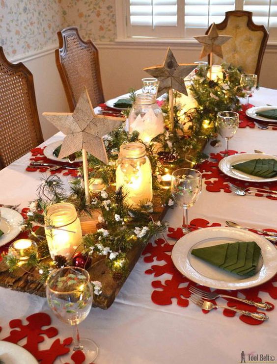 50 Christmas Table Decoration Ideas - Settings and Centerpieces .