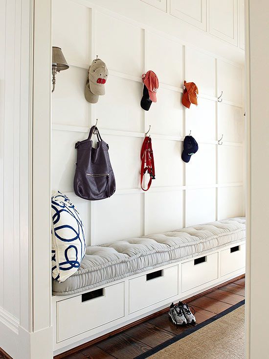 35 Clever Examples To Organize Your Entryway Easily | Mudroom .