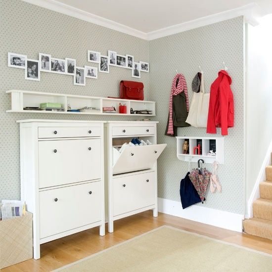 75 Clever Hallway Storage Ideas | Haus deko, Ikea-ideen, Ideales ha