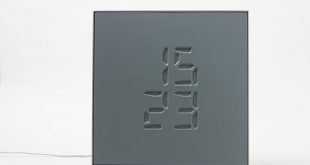 ETCH Clock That Engraves Time In A Sculptural Way - DigsDi
