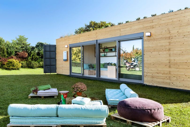 Live That Luxe Life in a Shipping Container from Cocoon Modules .