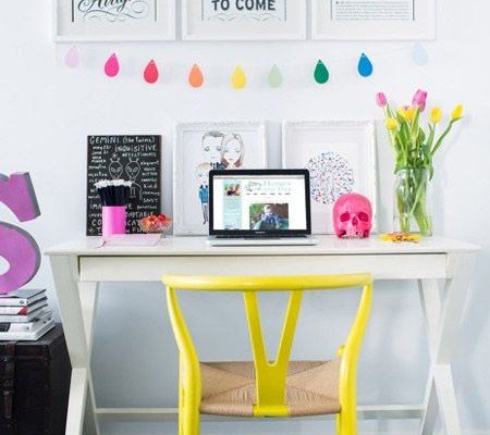Top 5 Colorful Home Office Design Ide