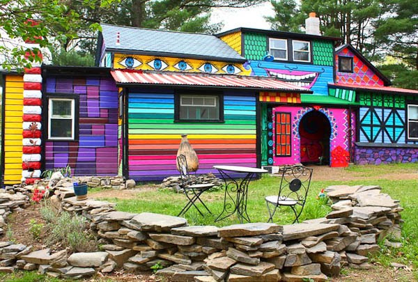 18 of the Most Colorful Houses Around the World .
