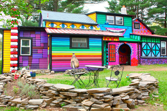 Colorful House Exterior Desig