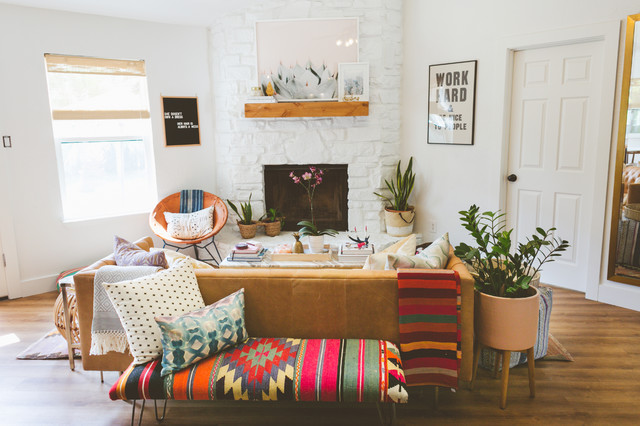 My Houzz: Sweet Pink Touches and Colorful Boho Style in Aust